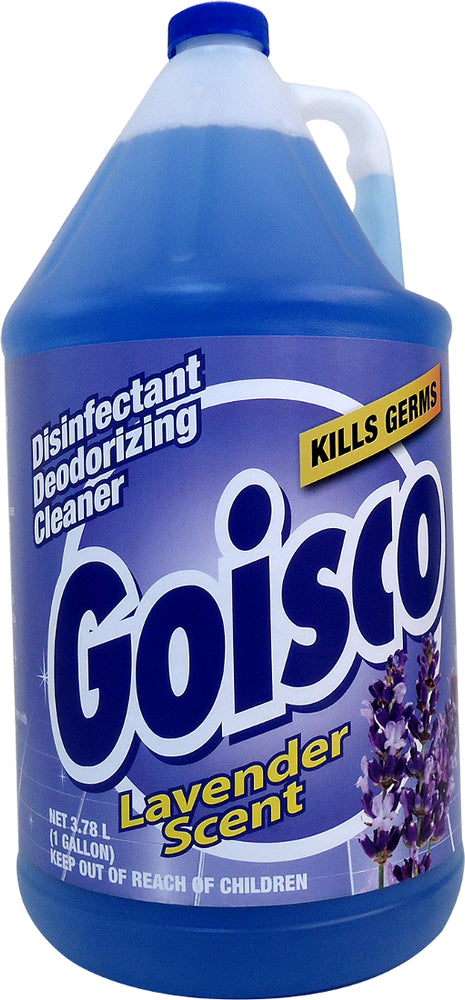 Goisco Disinfectant Deodorizing Cleaner, Lavender Scent, 1 gal