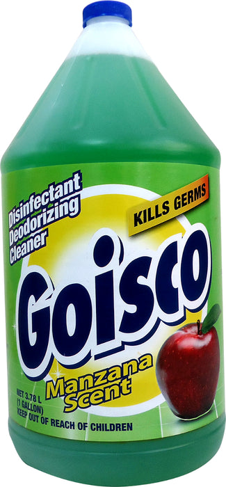 Goisco Disinfectant Deodorizing Cleaner, Apple Scent, 1 gal