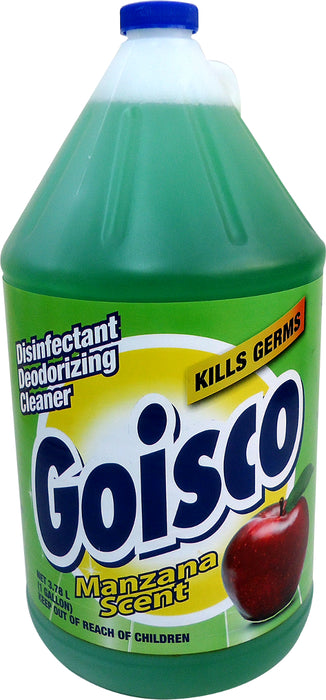 Goisco Disinfectant Deodorizing Cleaner, Apple Scent, 1 gal