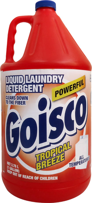 Goisco Liquid Laundry Detergent, Tropical Breeze, 1 gal