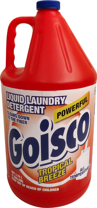 Goisco Liquid Laundry Detergent, Tropical Breeze, 1 gal