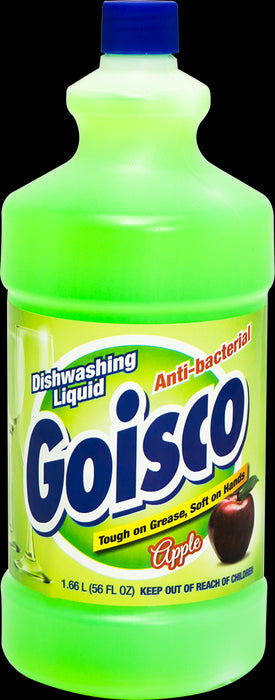 Goisco Dishwashing Liquid, Apple, 56 oz