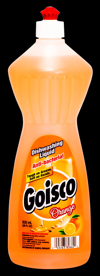 Goisco Dishwashing Liquid, Orange, 28 oz