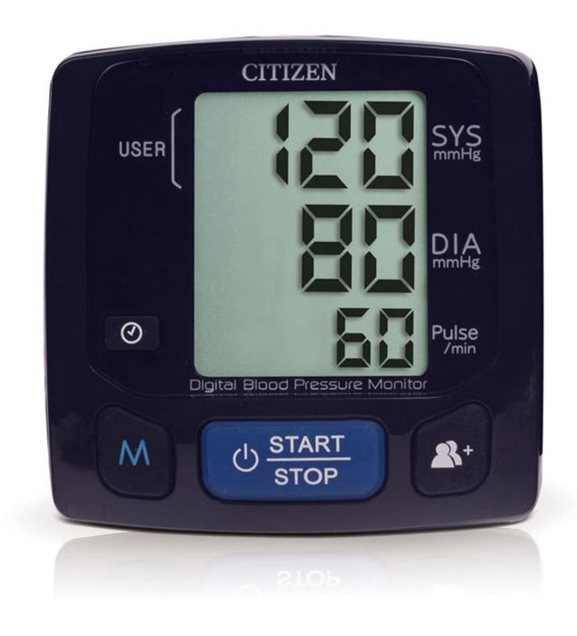Citizen Wristwatch Digital Blood Pressure Monitor, Model CH-618, 1 pc