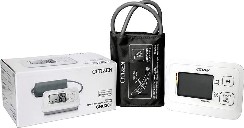 Citizen Digital Blood Pressure Monitor, Model CHU304, 1 pc