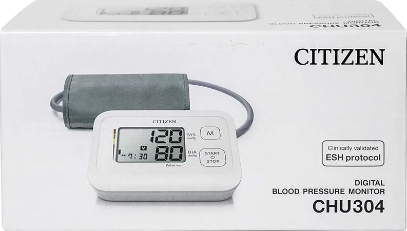 Citizen Digital Blood Pressure Monitor, Model CHU304, 1 pc