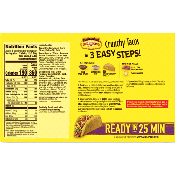 Old El Paso Stand N' Stuff Taco Dinner Kit , 8.8 oz