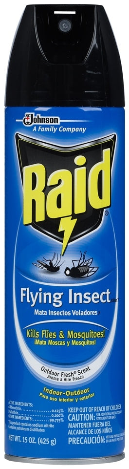 Raid Flying Insect Killer Spray, 425 gr (15 oz)