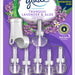 Glade PlugIns Scented Oil Refills (6 ct) + Warmer, Tranquil Lavender & Aloe, 7 pcs