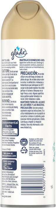 Glade Air Freshner Room Spray, Crisp Waters Scent , 8 oz