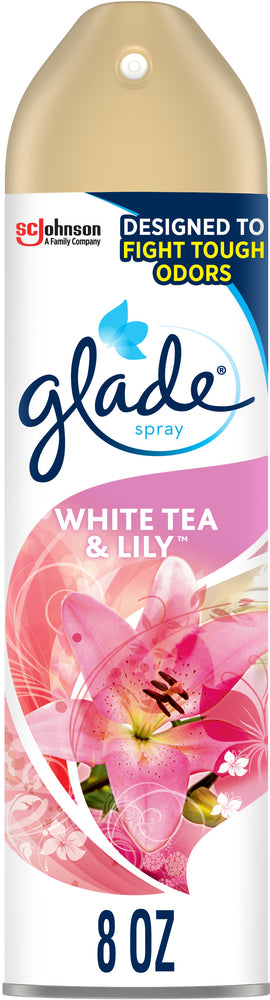 Glade White Tea & Lily Air Freshner Spray , 8 oz