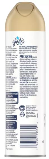 Glade Air Freshner Room Spray, Powder Fresh Scent , 8 oz