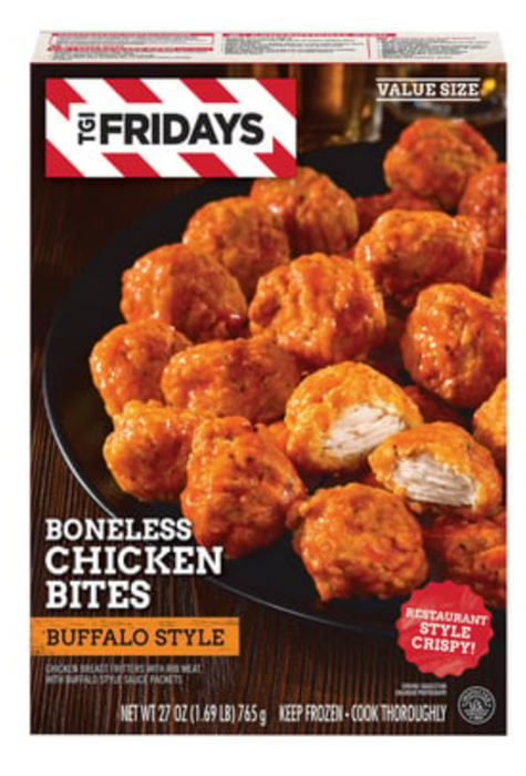 TGI Fridays Frozen Buffalo Style Boneless Chicken Bites , 27 oz