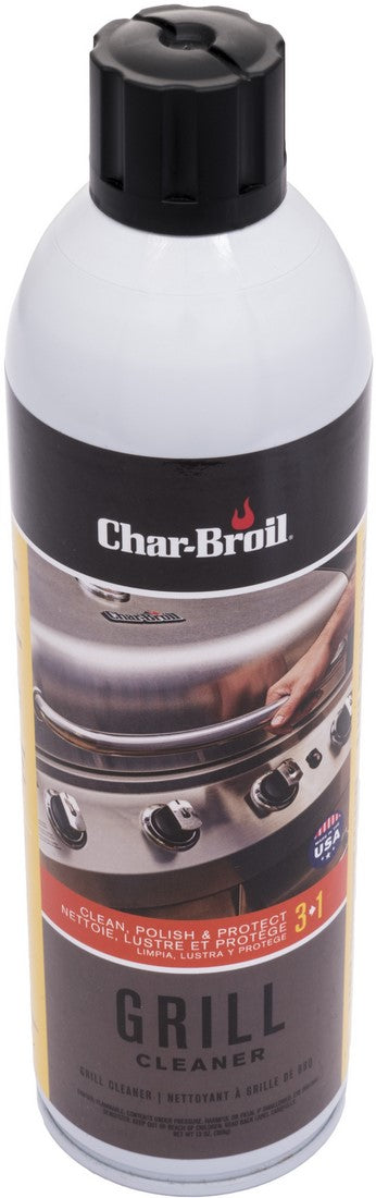 Char-Broil Eco-Safe Stainless Steel Grill Cleaner Spray, 13 oz