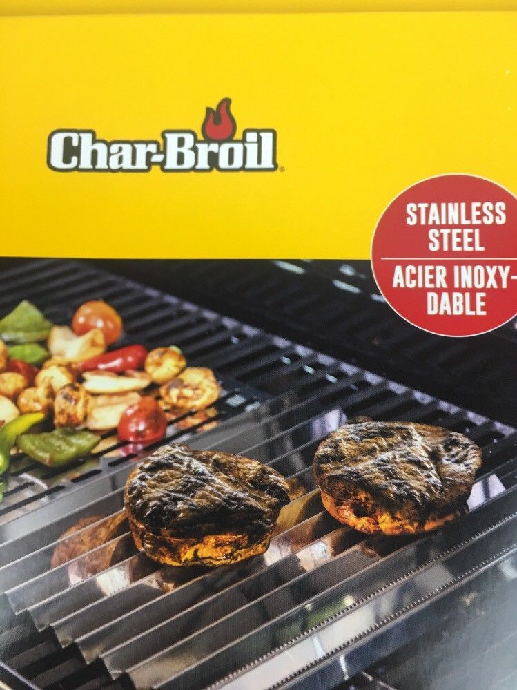 Char-Broil Stainless Steel Grill Sheets 2-Pack, 1 ct