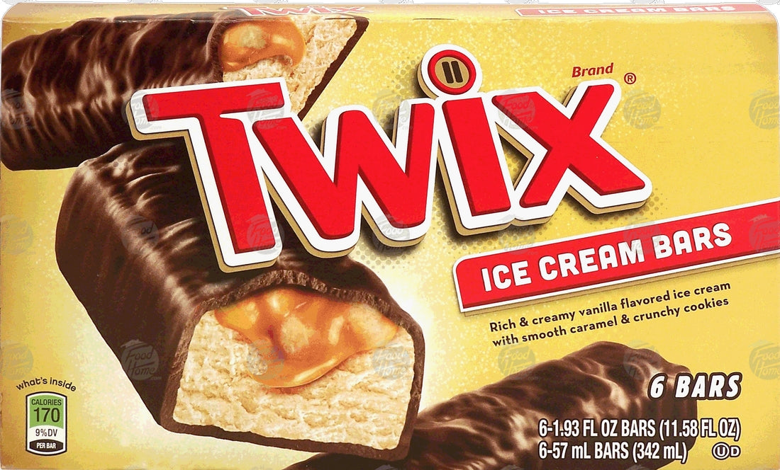 Twix Minis Ice Cream Bars, 12 ct