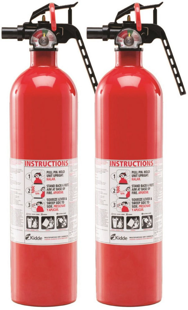 Kidde Fire Extinguishers Twin Value Pack, 2 ct