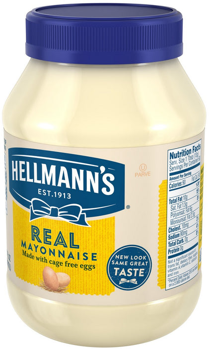 Hellmann's Real Mayonnaise, 887 ml