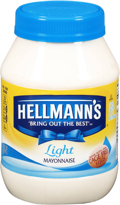 Hellmann's Light Mayonnaise, 30 oz