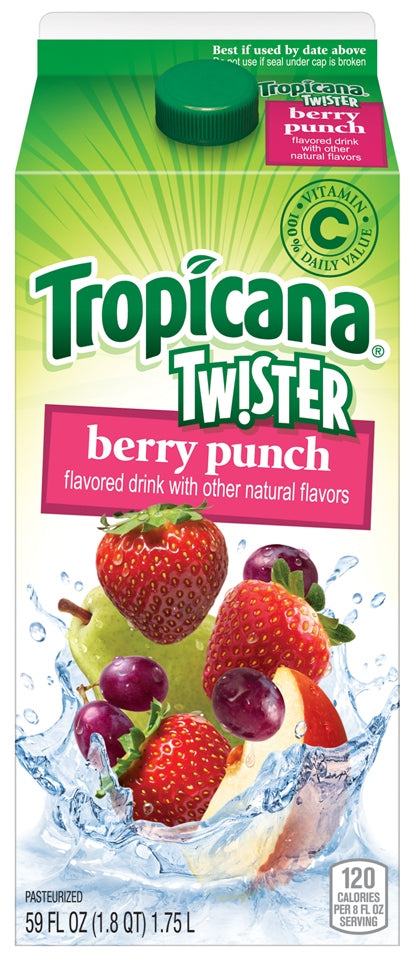 Tropicana Twister Berry Punch, 1.75 L