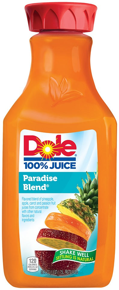 Dole 100% Juice, Paradise Blend, 1.75 L