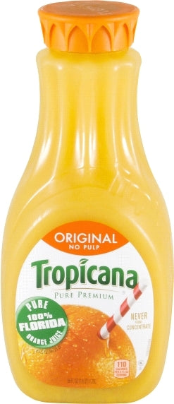 Tropicana Pure Premium No Pulp Original Orange Juice, 59 oz