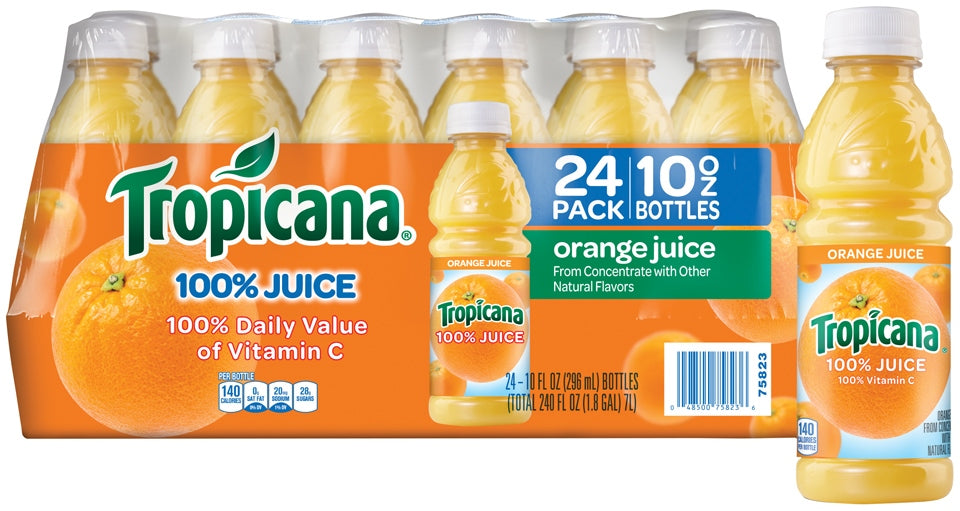 Tropicana How Much Vitamin C In 100 Ml Orange Juice Tropicana 100