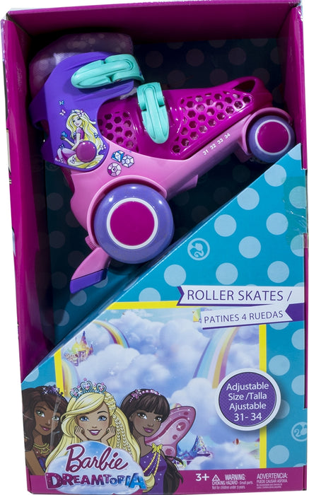 Barbie Adjustable Roller Skates, 31-34, Model #BRD712