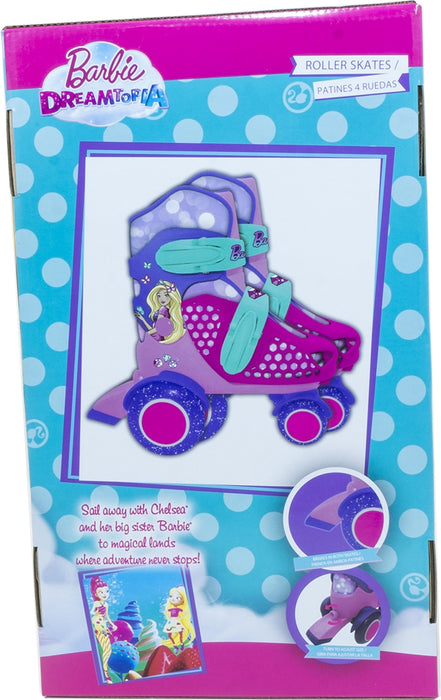 Barbie Adjustable Roller Skates, 31-34, Model #BRD712