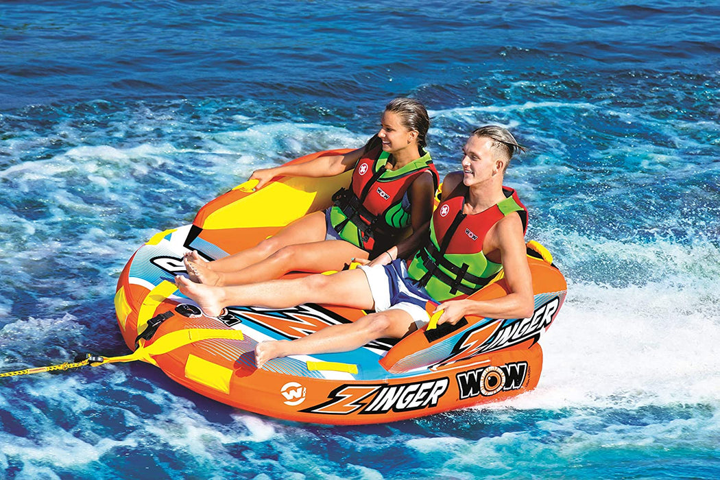 WOW Zinger Towable Tube For Boating , 2 pcs