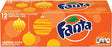 Fanta Orange Soda Cans, 12-Pack , 12 x 12 oz