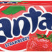 Fanta Strawberry Flavored Soda Cans, Caffeine Free, Value Pack, 12 x 12 oz