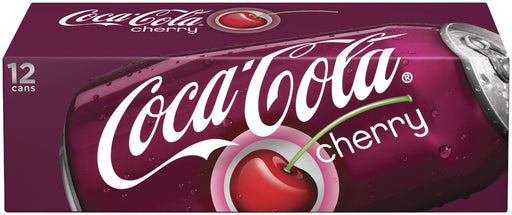 Coca-Cola Cherry Cans, Value Pack, 12 x 12 oz