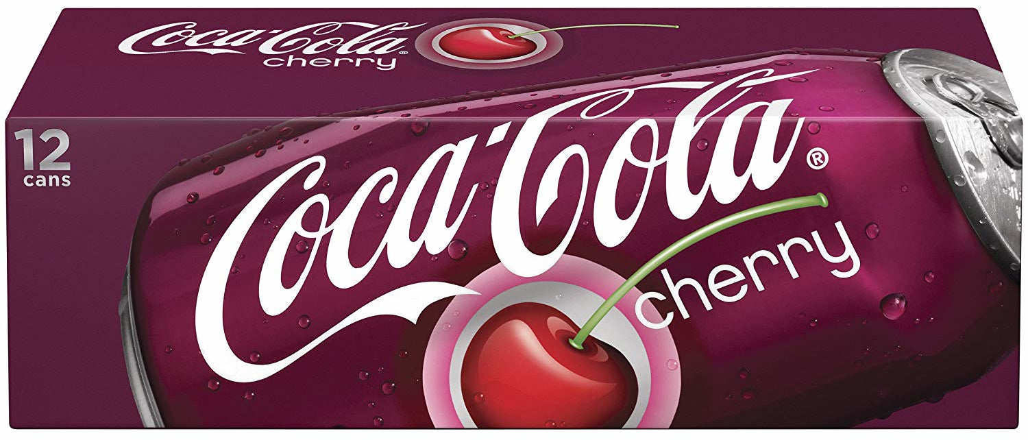 Coca-Cola Cherry Cans, 12-Pack, 12 x 12 oz