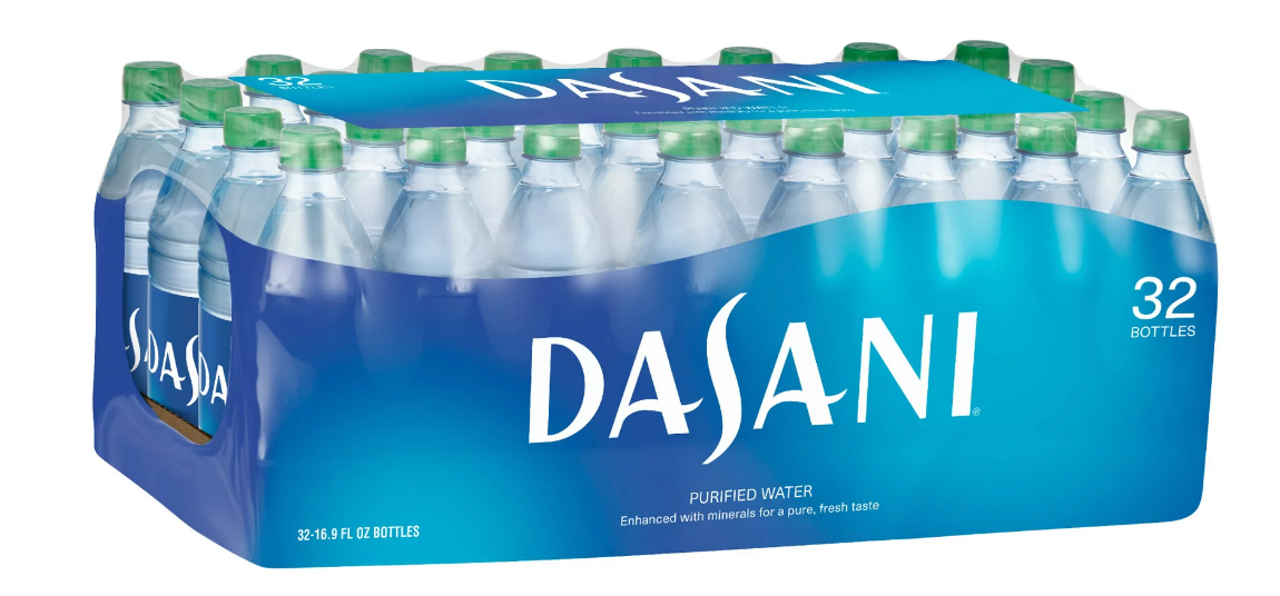 Dasani Purified Enhanced Mineral Water, 32-Pack , 32 x 500 ml