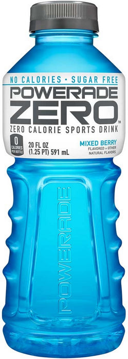 Powerade Zero Calorie Sports Drink, Mixed Berry, 20 oz