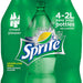 Sprite Lemon-Lime Soda Bottles, 4 x 2 L