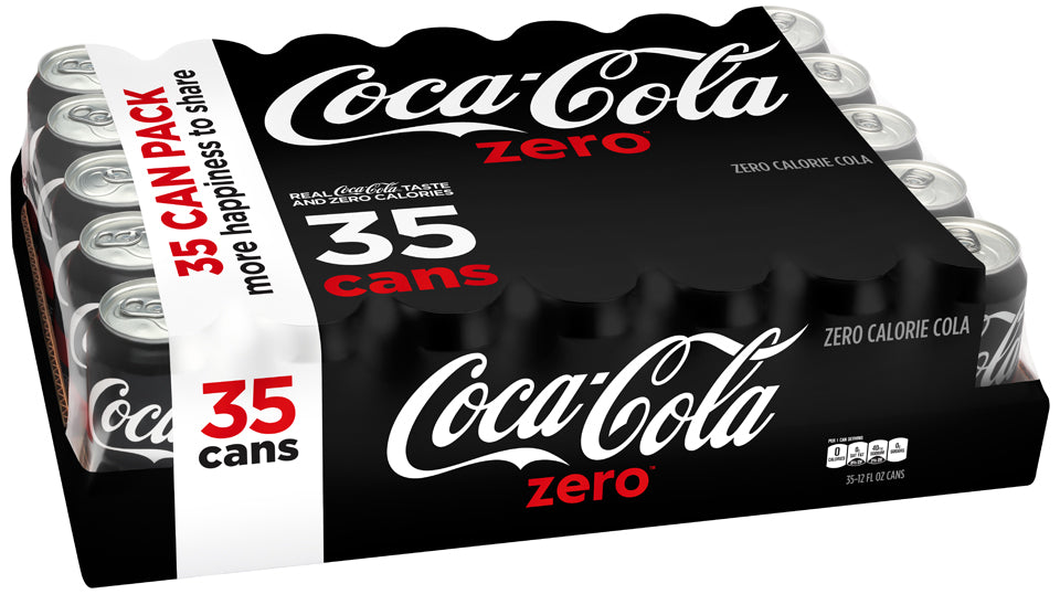 Coca-Cola Zero, 35 x 12 oz