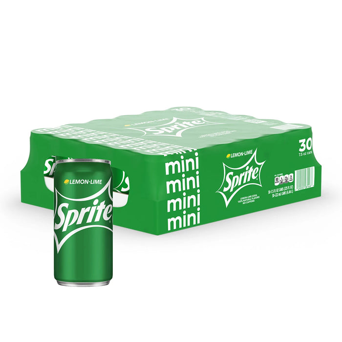 Sprite Mini Cans, 30 x 7.5 oz