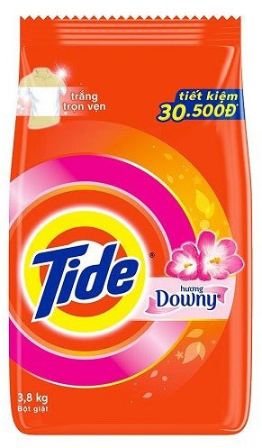 Tide With Downy Powdered Detergent, 3.8 kg