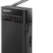 Sony Personal and Portable AM/FM Radio (Black), Model #ICF-P26