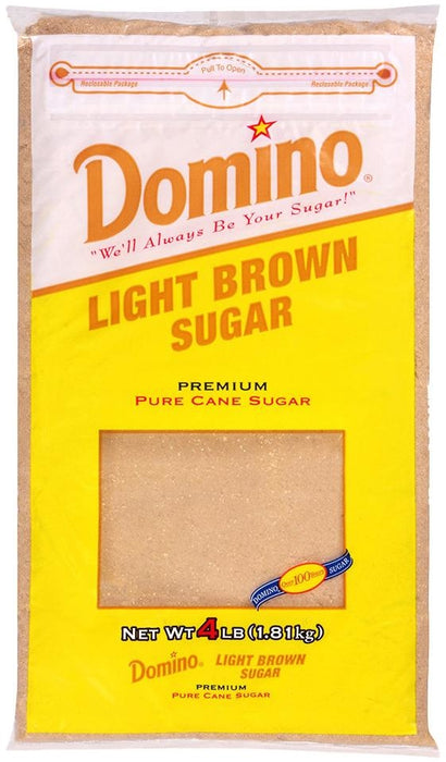 Domino Light Brown Sugar, 4 lbs