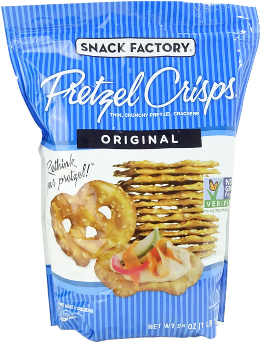 Snack Factory Pretzel Crisps, 737 gr