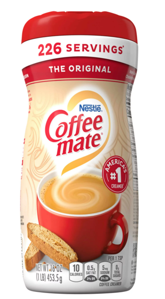 Nestle Coffee Mate Original Powdered Coffee Creamer , 16 oz