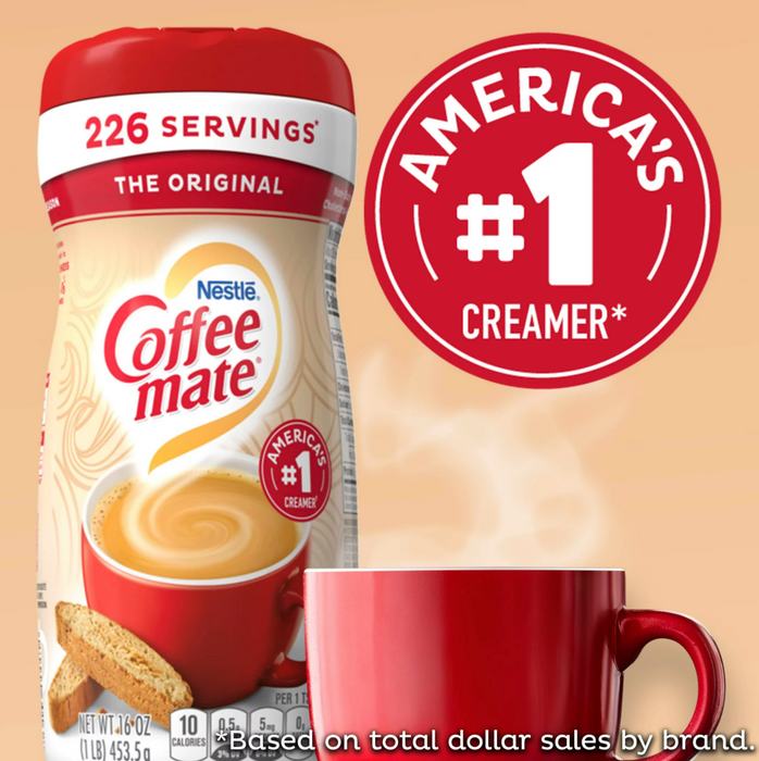 Nestle Coffee Mate Original Powdered Coffee Creamer , 16 oz