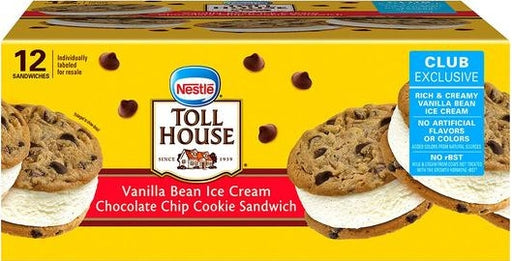 Nestle Toll House Ice Cream Sandwiches, 12 ct