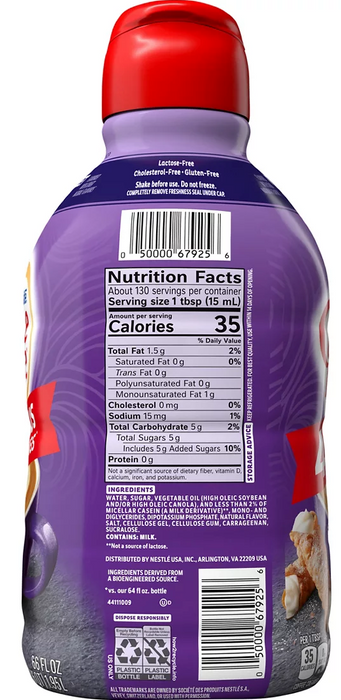 Nestle Coffee Mate Italian Sweet Creamer , 66 oz