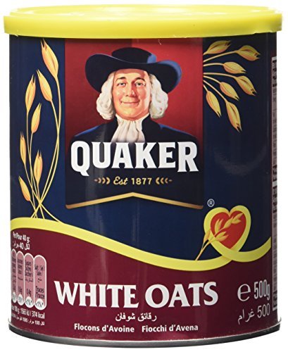 Quaker White Oats, 500 gr