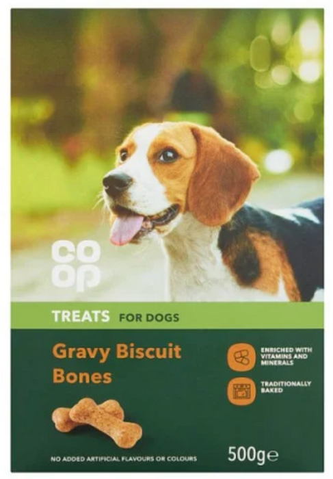 Coop Gravy Biscuit Bones For Dogs , 500 gr