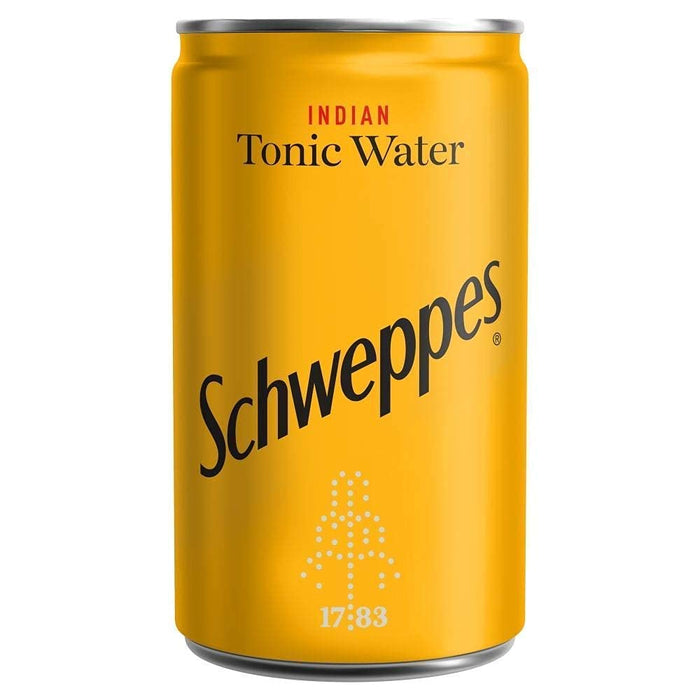 Schweppes Tonic Water Cans, 12-Pack , 12 x 150 ml